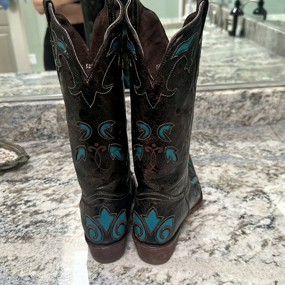 Pecos Bills Cowboy boots size 71/2 - Picture 4 of 6